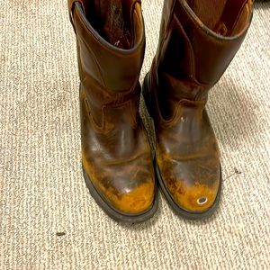 Herman Survivers.. distressed steel toe